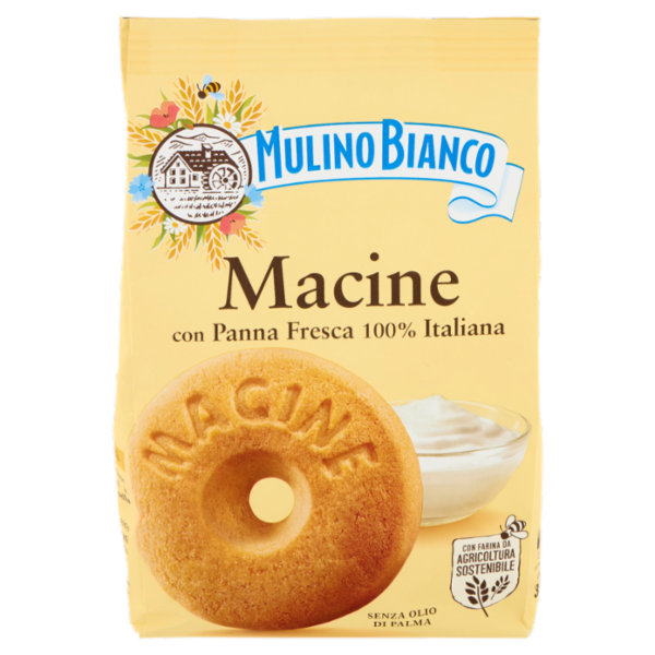 Mulino Bianco Macine Biscotti con Panna Fresca 350g