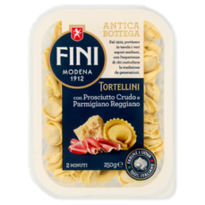 Fini Antica Bottega Tortellini Con Prosciutto Crudo e Parmigiano Reggiano 250 g