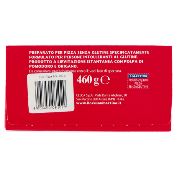 S.Martino la Pizza senza glutine 460 g