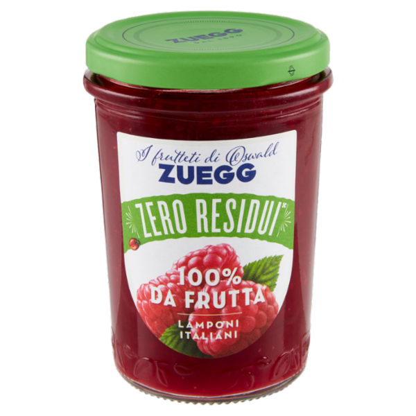 Zuegg I frutteti di Oswald Zuegg Zero Residui 100% da Frutta* Lamponi Italiani 230 g