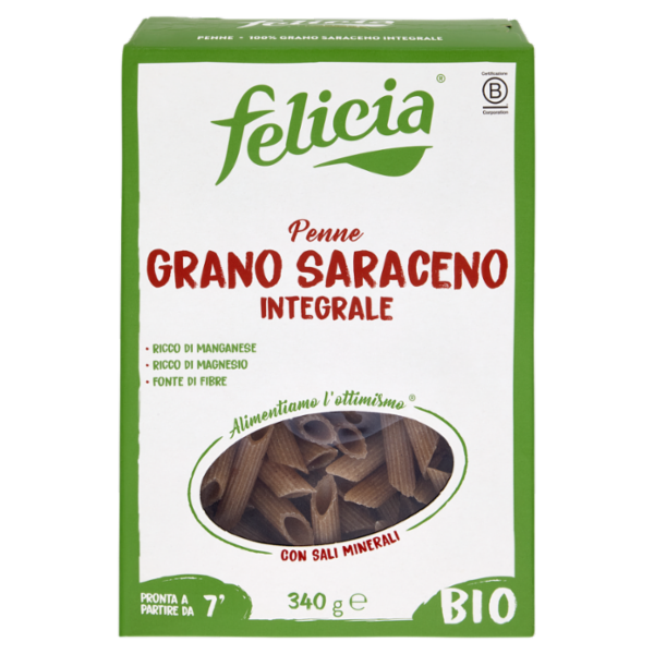 felicia Penne Grano Saraceno Integrale Bio 340 g
