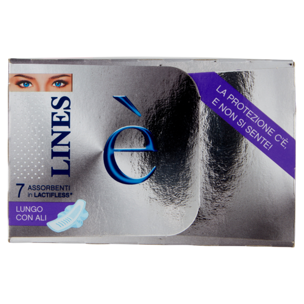 Lines è Assorbenti Lungo con Ali 7 pz