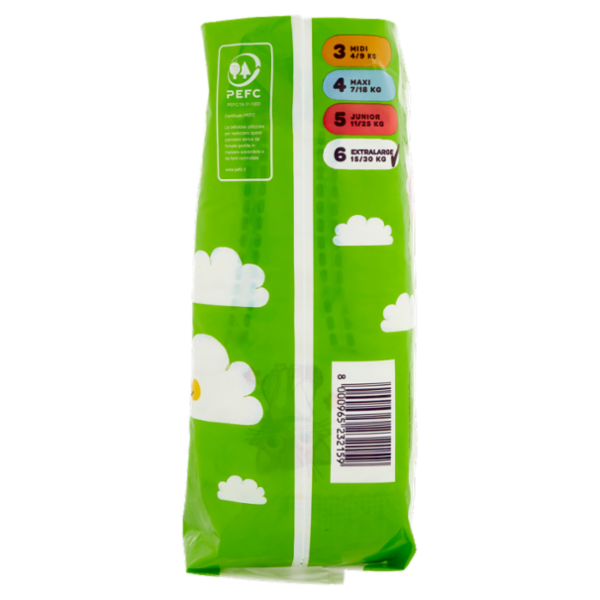 Consilia Pannolini per Bambini Extra Large 15-30 kg 15 pezzi