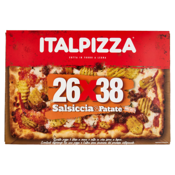 Italpizza 26x38 Salsiccia&Patate 570 g