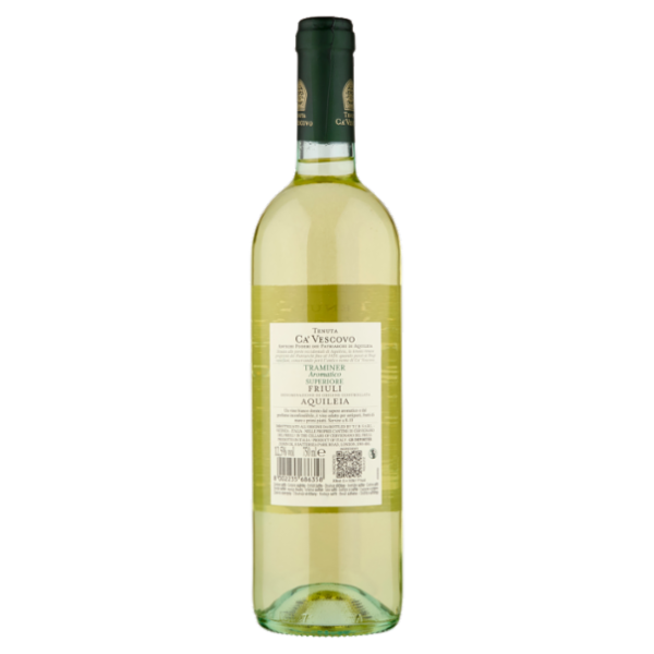 Tenuta Ca' Vescovo Traminer Aromatico Superiore Friuli DOC Aquileia 750 ml