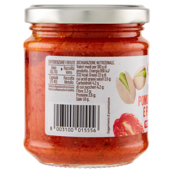 Selex Pesto con Pomodori Secchi e Pistacchio 190 g