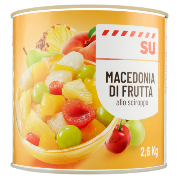 Sù Macedonia di Frutta allo Sciroppo 2,6 kg