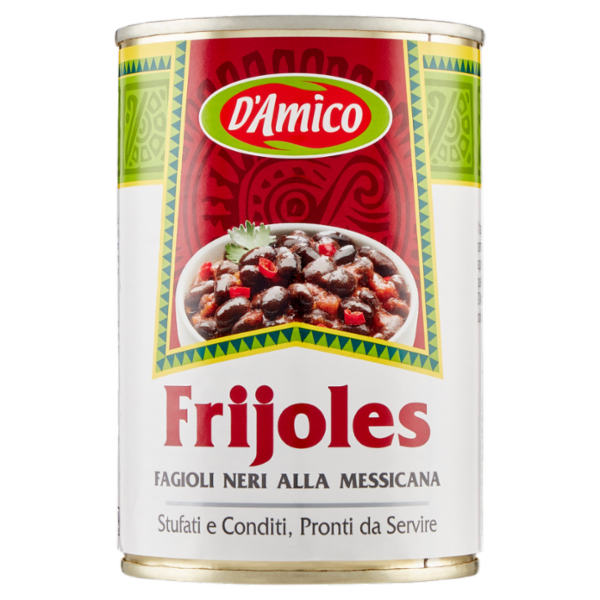 D'Amico Frijoles Fagioli Neri alla Messicana 400 g