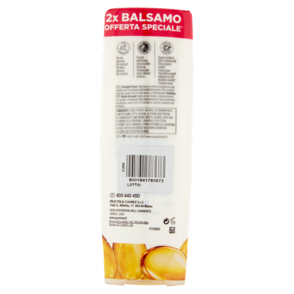 Pantene Pro-V Balsamo Linea Classica 2x180 ml