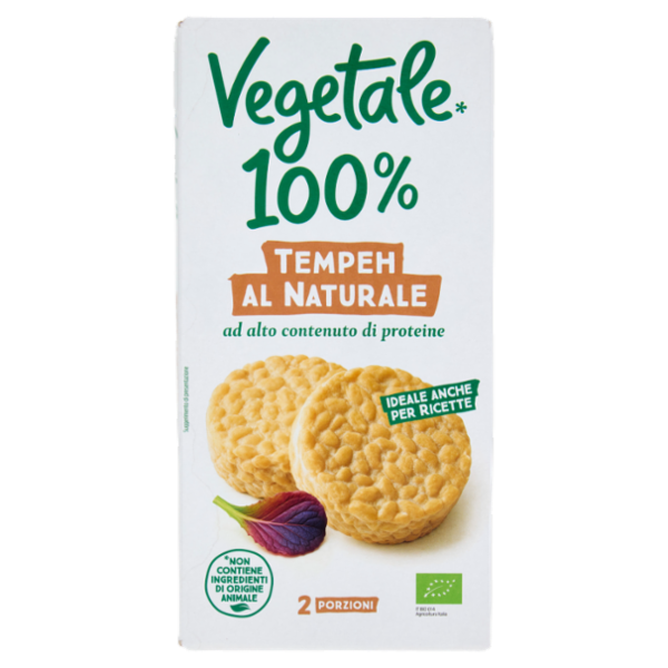 Vegetale 100% 2 Tempeh al Naturale 150 g