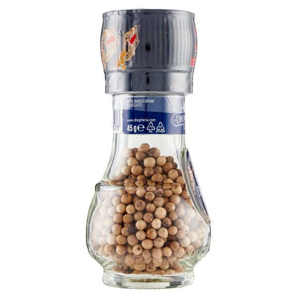 La Drogheria 1880 Pepe Bianco Grani con Macinello 45 g