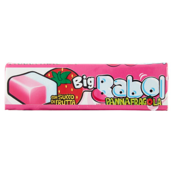 Big Babol Aroma Panna Fragola 37 g