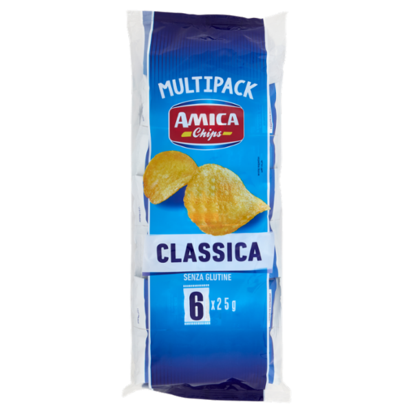 Amica Chips Classica 6 x 25 g