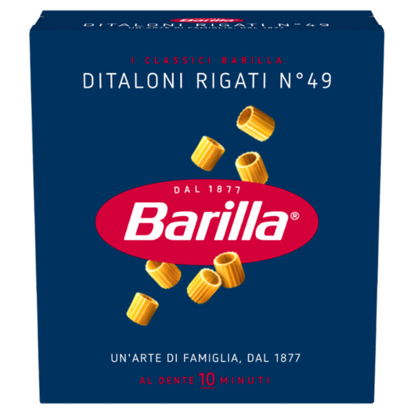 Barilla Pasta Ditaloni Rigati n.49 500g