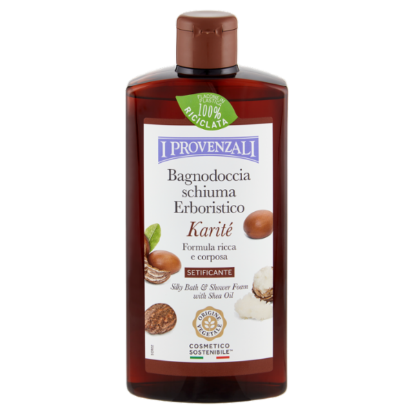 I Provenzali Bagnodoccia schiuma Erboristico Karité Setificante 400 ml
