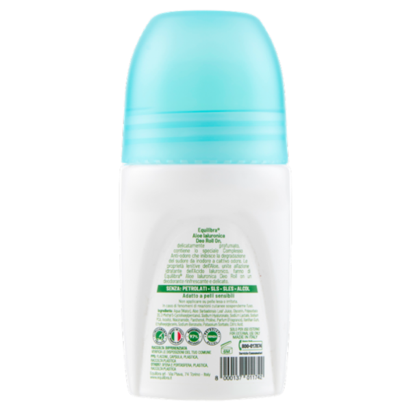 equilibra Aloe Ialuronica Deo Roll On Freschezza 50 ml