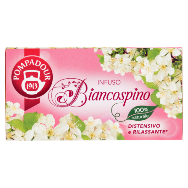 Pompadour Infuso Biancospino bustine 20 x 1,5 g