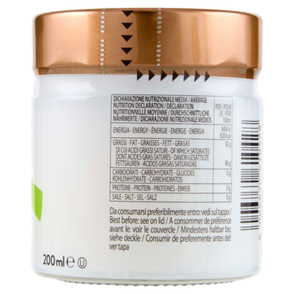 Fratelli Mantova Olio di Cocco Biologico 200 ml