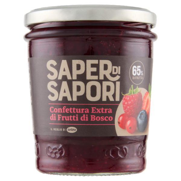 Selex Saper di Sapori Confettura Extra di Frutti di Bosco 320 g