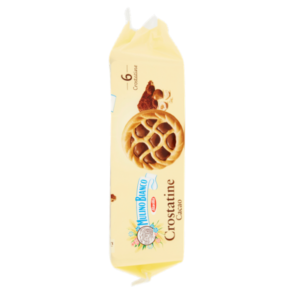 Mulino Bianco Crostatine Cacao Merenda Senza Additivi Conservanti 6 pezzi 240 g