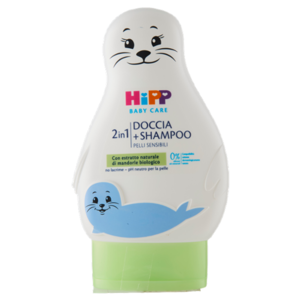 HiPP Baby Care 2in1 Doccia + Shampoo Pelli Sensibili 200 ml