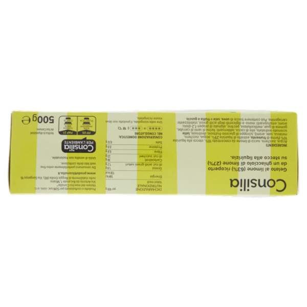 Consilia 6 Gelati al Limone e Stecco di Liquirizia 500 g