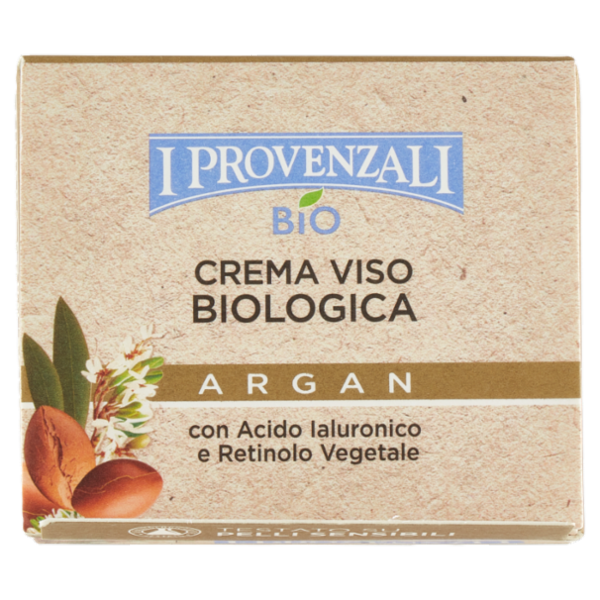 I Provenzali Bio Crema Viso Biologica Argan 50 mL
