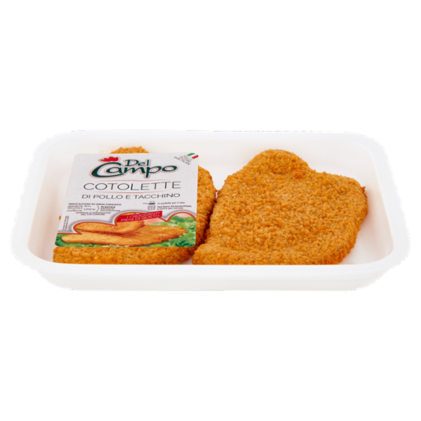 Del Campo Cotolette di Pollo e Tacchino 0,220 kg