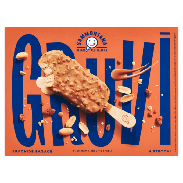 Sammontana Gruvi Arachide Sagace 4 x 60 g