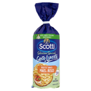 Riso Scotti Selezione Speciale Gusto In Libertà Risette Snack Mais e Riso 150 g