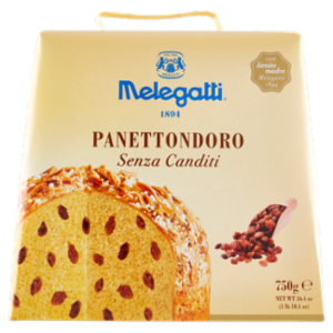 Melegatti 1894 Panettondoro Senza Canditi 750 g