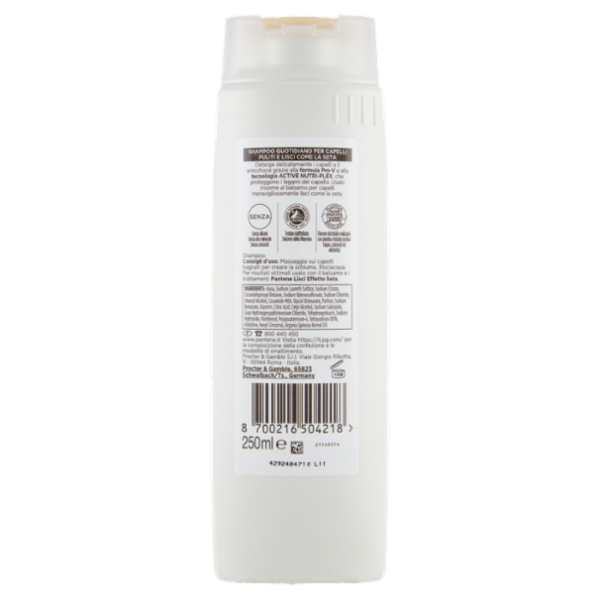 Pantene Pro-V Lisci Effetto Seta Shampoo Active Nutri-Plex 250 ml