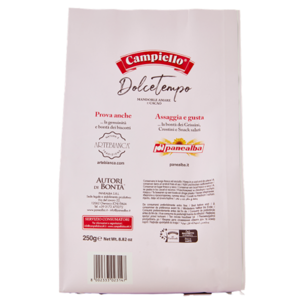 Campiello Dolcetempo Mandorle Amare e Cacao 250 g