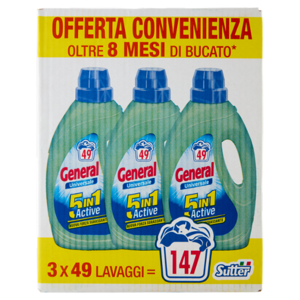 General Universale 5in1 Active 3 x 1,98 l