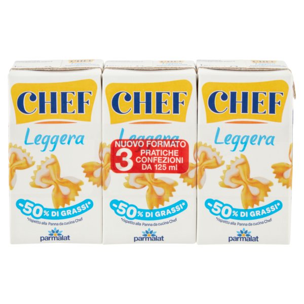 Chef Leggera 3 x 125 ml