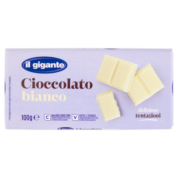 IL GIGANTE Cioccolato bianco 100 g