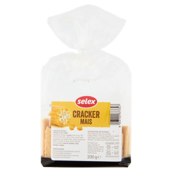 Selex Cracker al Mais 200 g