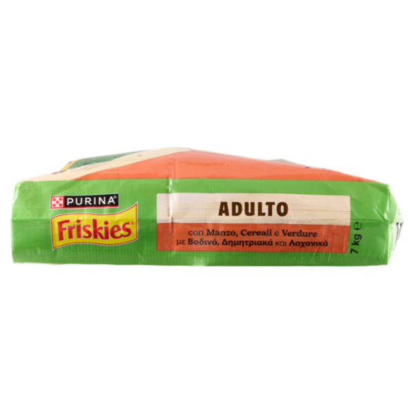 PURINA FRISKIES Adulto Manzo, Cereali e Verdure 7kg