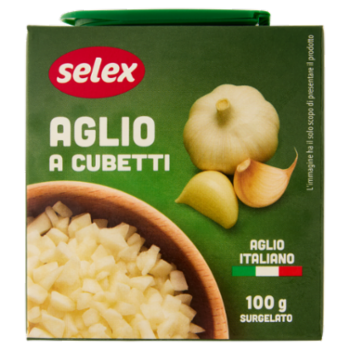 Selex Aglio a Cubetti Surgelato 100 g