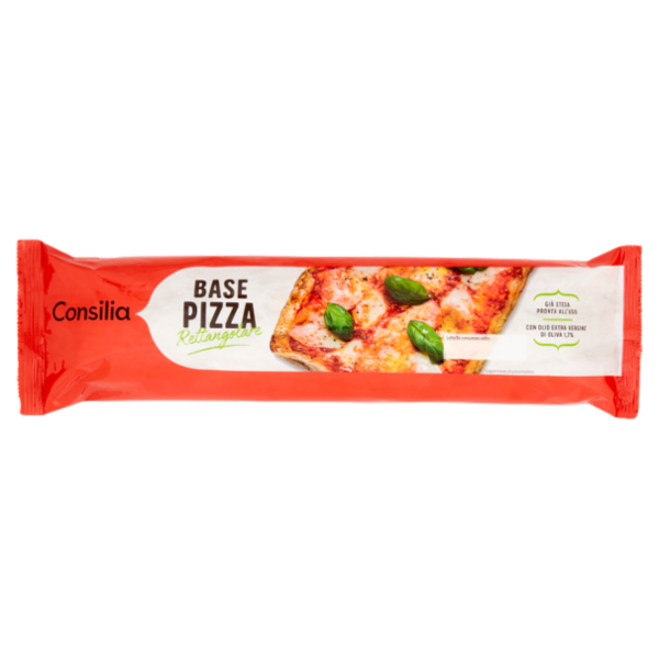 Consilia Base per Pizza Fresca Rettangolare 385 g
