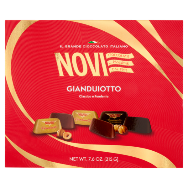 Novi Gianduiotto Classico e Fondente 215 g
