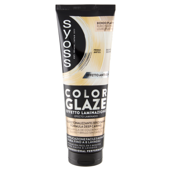 Syoss Color Glaze Biondo Platino 130 ml