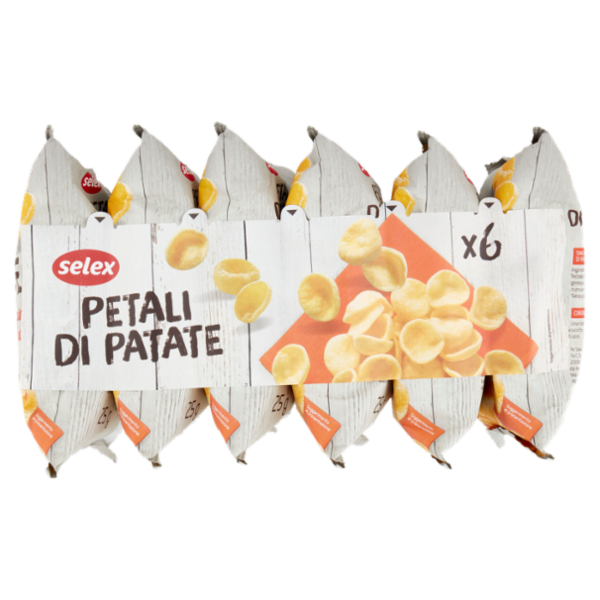 Selex Petali di Patate 6x25 g
