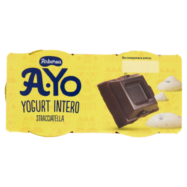 Arborea A-Yo Yogurt Intero Stracciatella 2 x 125 g