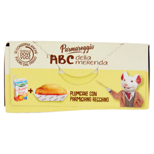 Parmareggio l'ABC della merenda Plumcake con Parmigiano Reggiano