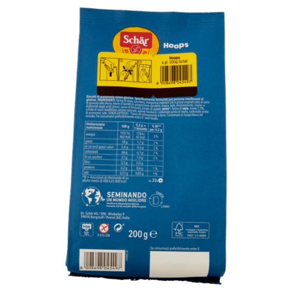 Schär Hoops con Miele 200 g