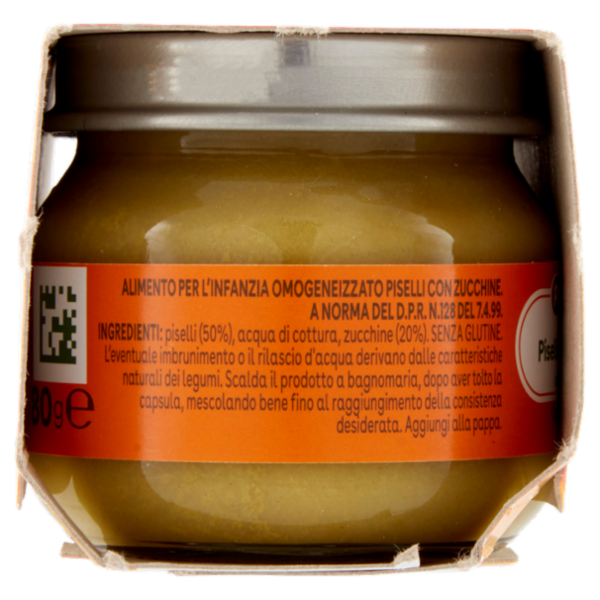 Plasmon Omogeneizzato Piselli e Zucchine 2 x 80 g