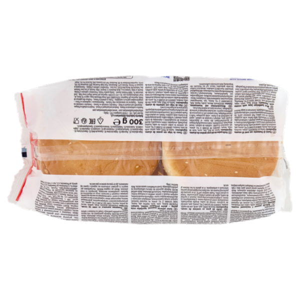 Roberto Maxi Hamburger con semi di sesamo 4 Panini 300 g