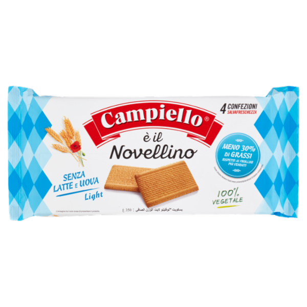Campiello è il Novellino Senza Latte e Uova - Light 350 g