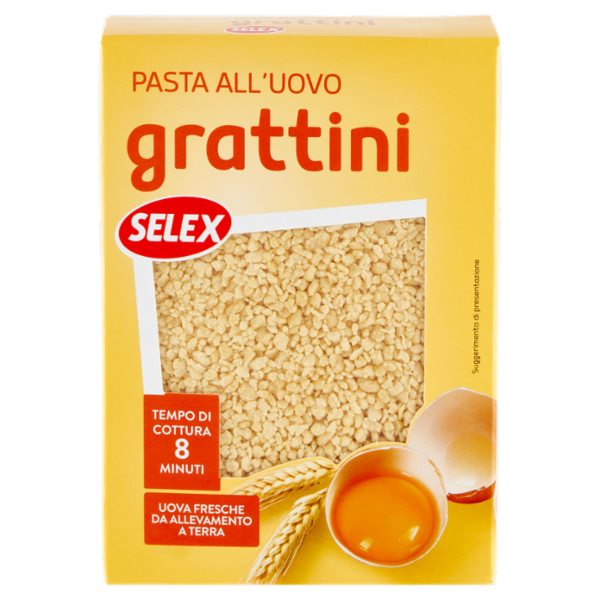 Selex Pasta all'Uovo Grattini 250 g
